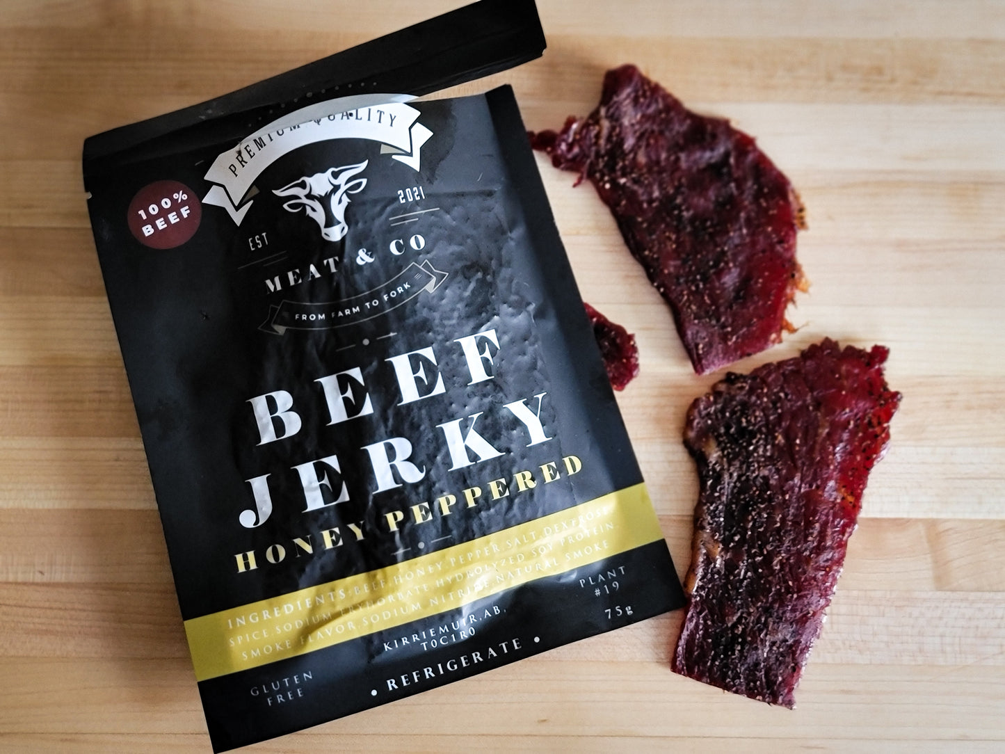 Honey Pepper Jerky