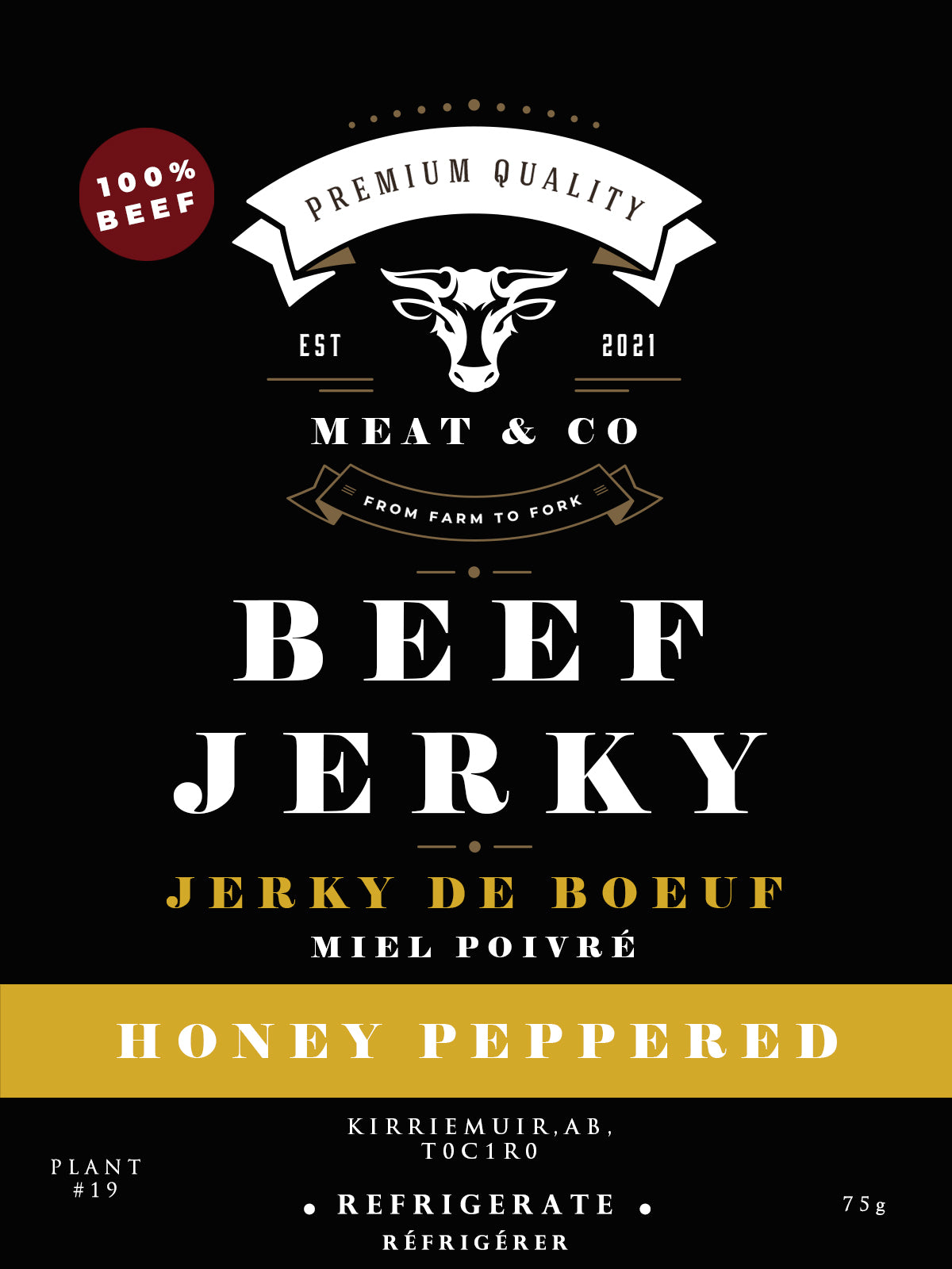 Honey Pepper Jerky