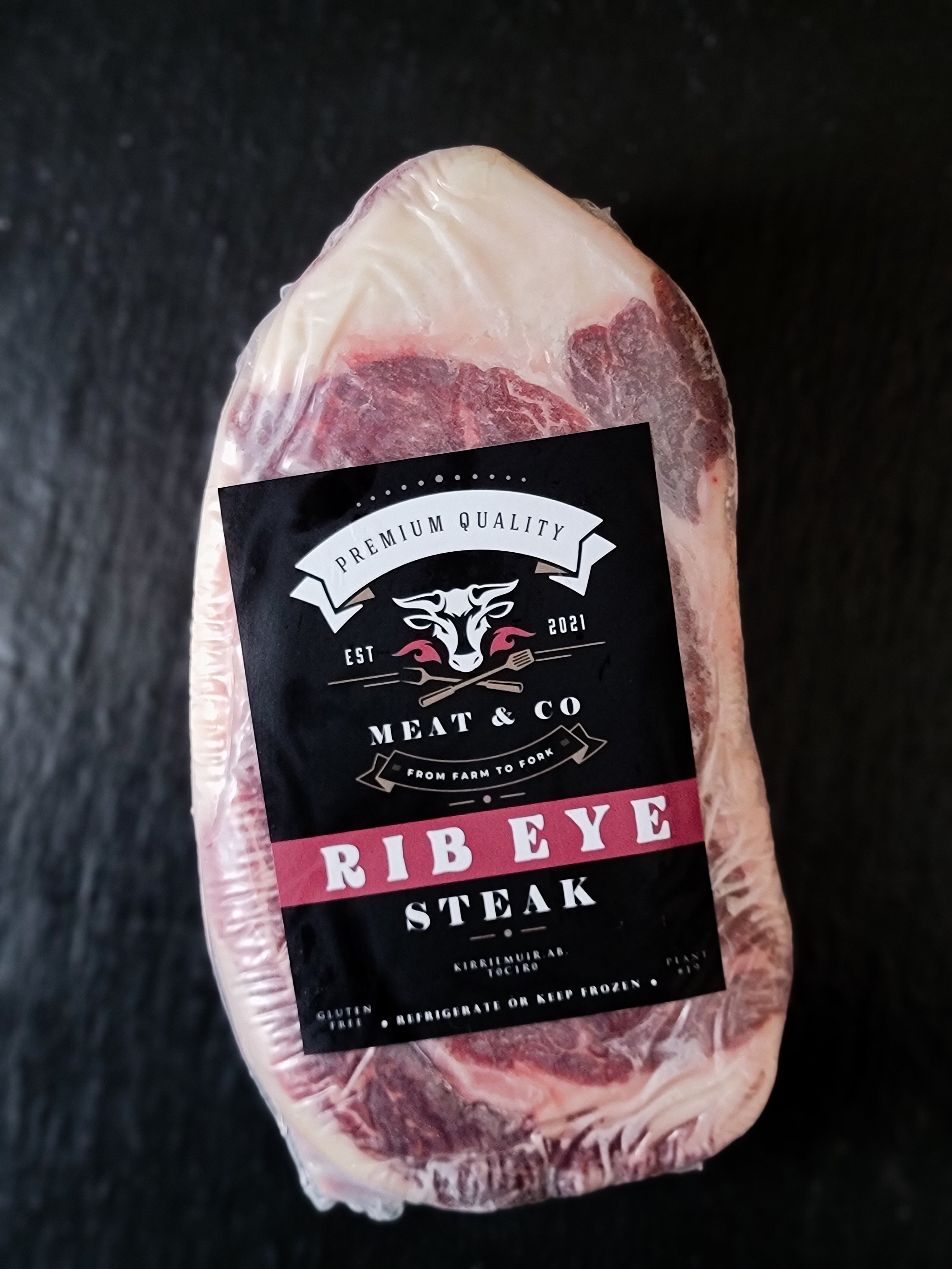 Ribeye Steak (2steaks/pack) – Meat&co