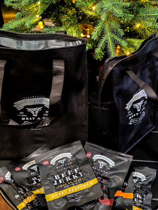 Christmas Jerky Cooler bags